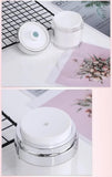 4Pack Empty Airless Jar Portable Refillable Travel Size Cream Jar Vacuum Bottle Lotion Jar with V1259-DP01-A-4308
