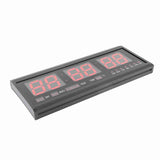 Large Digital LED Wall Timer Battery Clock With Calendar Temperature V1294-YM0901-09EXJ45201