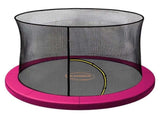 Kahuna 6ft Trampoline Pad and Net - Pink KAH-PDNET-06-PK