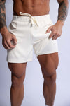 HARD HITTERS MEN'S PRO-TECH PERFORMANCE SHORTS CREAM MEDIUM V697-MENS-PRO-TECH-PERFORMANCE-SHORTS-CREAM-MEDIUM