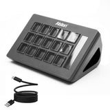 Studio Controller Keyboard Stream Controller Customizable Deck with 15 Shortcut Keys for Multi V985-STUDIOCONTROLLER