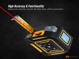 Tooleroo 40m Digital Laser Tape Measure 5m Steel Tape 3-in-1 Cross Marking V238-SUPDZ-41191829241936