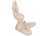 Yoga Pose Statue Nordic Sandstone Resin Yoga Pose Figurines Collectible Decoration Gifts for Home V1294-YM0714-3115210193512