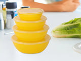 Set of 7 Small Durable 2oz Freezer Containers with Screw Lids - Multicolor, Stackable, Dishwasher V1189-LWWAL-20260401-06279