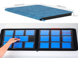 Premium Toploader Binder 9 Pocket 216 Capacity Trading Card Album Zippered PU Leather Storage Holder V888-ELOSUNG41407
