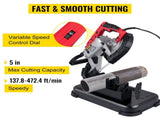 Portable Saw,with Removable Alloy Steel Base Cordless Saw,127mm Cutting Capacity Hand held V952-BXSD5INCH220VT9DGV3