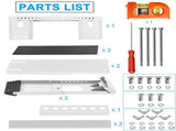 Universal Window Air Conditioner Support Bracket, No Drilling Heavy-Duty AC Window Bracket Supports V1107-721-91589