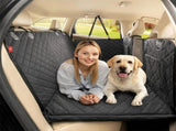 Large Dogs Back Seat Extender Waterproof Dog Hammock Car Seats with Hard Bottom V767-P-XD1687