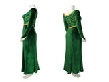 Princess Fiona Dress Halloween Masquerade Green Dress, Party Costume Role Play for Adult S V1237-ZY-203-3894