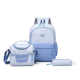 Leopard Print Water-Resistant Backpack, Lightweight with Large Capacity, Laptop Compartment V1232-SJB-SJT-005