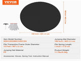 Replacement Trampoline Mat, Jumping Mat Fits 15ft Frame, Universal Jumping Mat for 15ft Round V952-YXBCTD15YC96ZR38WV0