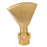 Fan Shaped Pond Sprinkler G11/2 Adjustable Brass Fan Shaped Fountain Nozzle for Garden Museums V1294-YM0901-3111230203511