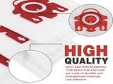 3D Airclean Dust Bags Replacement or Miele JM Vacuum Compact C2 Compact C1 Complete C1 S241 S290 V1259-DP01-F-314