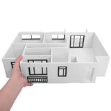 Multi-Color Unfinished Model Kit Set for Detailed Architectural Scene Visualization and Project V1192-AZ-W-31448