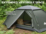 Weisshorn 1 Person Camping Tent Waterproof Hiking Vestibule Porch TENT-E-SINGLE