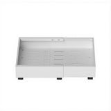 Artiss 2 Pack Pull Out Drawers for Cabinets Expandable Cabinet Organizer White USS-A-PULL-PL-WH