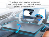 Multi-functional Car Tray Table with Cup Holder-gray V1265-YY-410