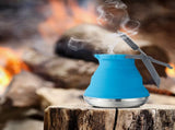 1.5l Portable Collapsible Kettle Camping Pot Collapsible Tea Kettle for Hiking Travel and Outdoors V1258-DP02-C-304