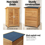 Gardeon Portable Wooden Garden Storage Cabinet FF-WD-SB-95