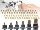 Multipurpose Carbon Steel Rivet Nut Set 66Pcs 3mm To 10mm Fasteners Easy to Use for Secure Assembly V1366-AZ2-W-17161