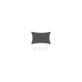 Shade Sail Rectangular Shade Sail, Waterproof and Resistant Solar Shade Cloth, for Patio Garden V1237-ZY-528-321