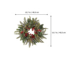 Red Berry Outdoor Christmas Christmas Fireplace Christmas Door Christmas V1263-JX-1717