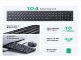 UGREEN 90250 104-Key layout 2.4G Wireless Keyboard V28-ACBUGN90250