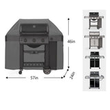 Grill Cover Compatible with Weber Genesis II/300 Series - 145cm Waterproof V1188-MAG101-06867-1