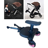 Baby Jogger Glider Board 2 in 1 Kid Stroller Board with Dismountable Seat AU pink wheel V201-BABY0001PI8AU