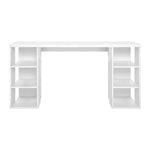 Artiss Computer Desk Bookshelf White 150CM DESK-SHEF-150-WH-AB