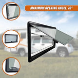 RV Caravan Camper Van Hinged Push Out Window Motorhome Exit Window 900mm x 500mm V63-847631