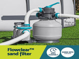 Bestway Pool Pump Sand Filter 2200GPH 8327L/H Pools Flowclear Filters BW-SAND-2000-58499