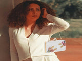Clutch Purses For Women Wedding White PU 1Set Cash Storage V1370-AZ4-14888