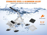 Commercial Vegetable Slicer, 1/4 inch Fruit Slicer, Stainless Steel and Aluminum Alloy Vegetable V952-FQQPJWS14INCM6M4PV0