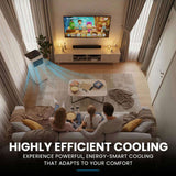 CARSON 2.05kW Portable Air Conditioner, with Fan & Dehumidifier Mode, Remote Control, 24hr Timer, V219-COLPACCA2C2A