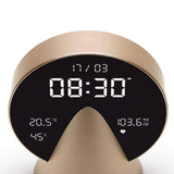 Lexon Conic Radio Alarm Clock With Fm & Built-In Bluetooth Speaker - Gold V398-LD-LR156GH3