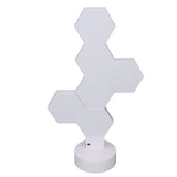 6PCS LED Hexagon Lights for Wall Wireless RGB Music Sync DIY Hexagon Gaming Light with Remote V1294-YM0901-3119240118611