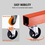Hydraulic Engine Hoist with Lever, 2000KG Heavy-duty Cherry Picker Shop Crane, Foldable Engine Crane V952-ZDSFDJQZJCJH2V44JV0