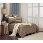 Bianca Hampshire Taupe Quilt Cover Set Queen V442-BCA-QUILTCS-HAMPSHIRE-TAUPE-QS