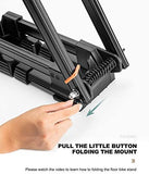 Bike Stand Foldable Portable- Rockbros Aluminum Alloy Light Weight 1.6gk Garage House Shed Bike V382-RBBIKESTANDFOLD