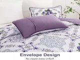 Kaleidoscopic Quilted coverlet and pillowcovers set Burst of Colors - Queen size V745-MAC080520Q13U