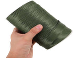 1 Roll Double Fold Satin Bias Tape for Sewing 2.5cm Green 50m V1366-AZ2-W-15354