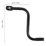 Replacement Trailer Jack Handle with Comfortable Non- Grip for Car, RV, and Trailer Use V1192-AZ-W-28262