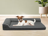 Pawz Orthopedic Dog Bed M Grey PT1237-LG-M