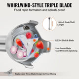 Commercial Immersion Blender 350W Heavy Duty Hand Mixer for Soup Sauces V952-ZXSCJBQ350WB371FZV3