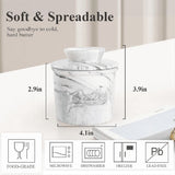 Butter Crock for Counter with Water, Butter Keeper for Spreadable Butter Ceramic Butter Dish with V1370-AZ4-07699
