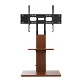 Artiss TV Stand 32-70" Wooden Tray Swivel Height Adjustable TV-MOUN-2401-BK-WAL