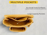 Leather Tool Pouch Tool Storage Australia Adjustable Belt Tool Pouch Fine - Yellow - Size regular V1106-DSZ-TOOL2-001-YEL-REGULAR