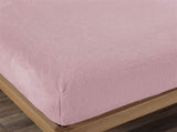 Ramesses Teddy Fleece Fitted Sheet Combo Set Dusty Pink Queen V442-KIT-FITTEDSS-TEDDYFLEECE-DUSTYPINK-QS