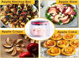 5.12-Inch Apple Slicer - 8 Slices, Ultra-Safe & Heavy-Duty Stainless Steel Extra Large Apple Cutter, V1258-DP02-F-730